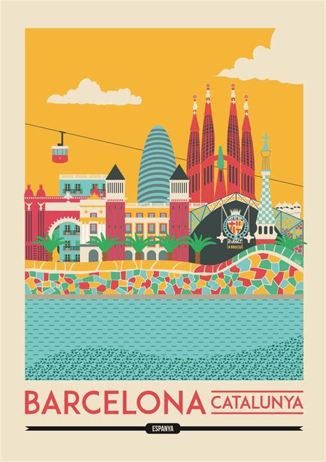 Explore the Vibrant Culture with Barcelona Print: A Must-See Destination!